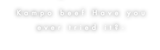 KAMPO BEEF